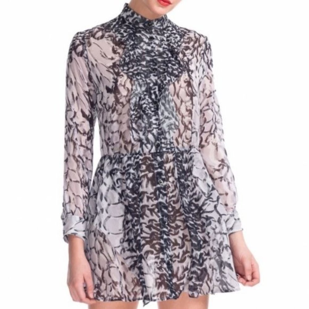 Thakoon Addition Ruffle Mini Dress i